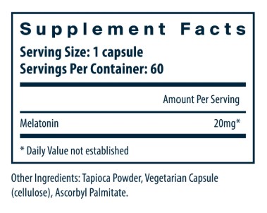 Melatonin 20mg